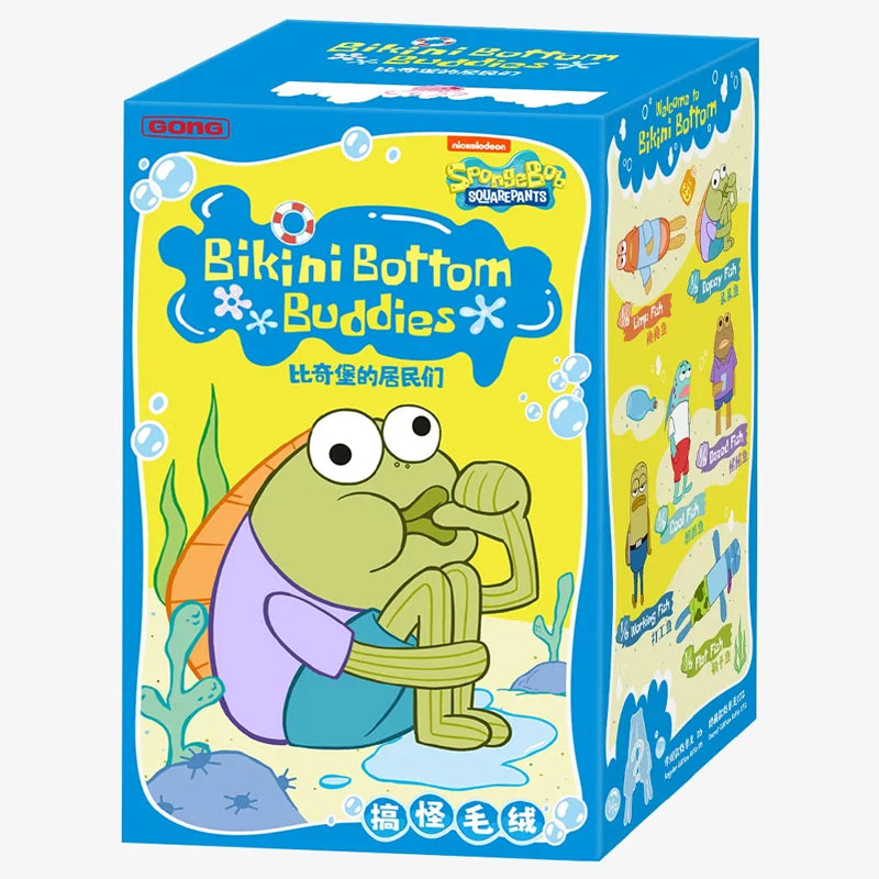 大勧め Bikini Box Blind Pendant Plush Spongebob Buddies Bottom ぬいぐるみ