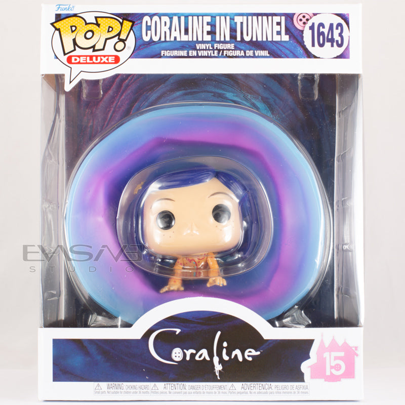 Funko Pop Movies: Coraline - Coraline As A Doll Collectible Figure, Multicolor Funko Pop Movies: Coraline - Coraline As A Doll Collectible Figure, Multicolor