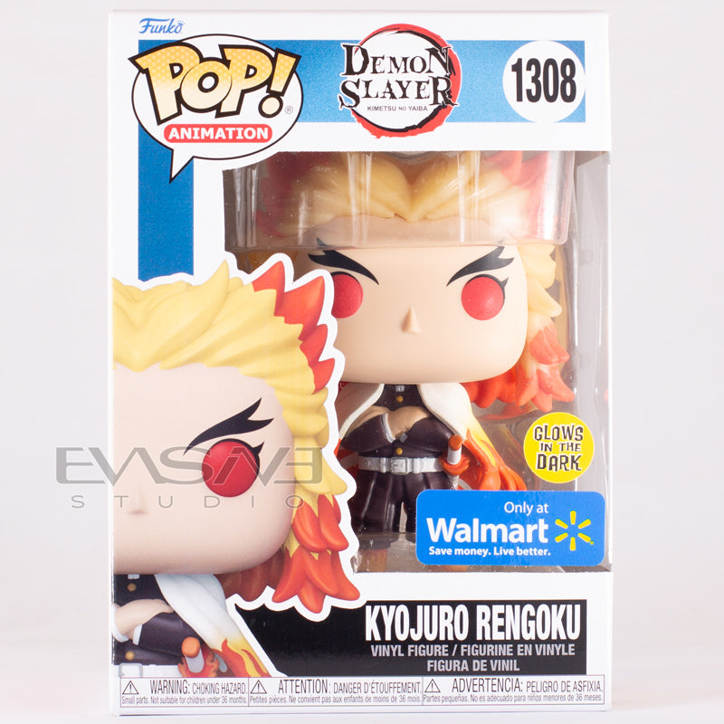 Kyojuro Rengoku Demon Slayer Funko POP! Walmart Exclusive Glow In The