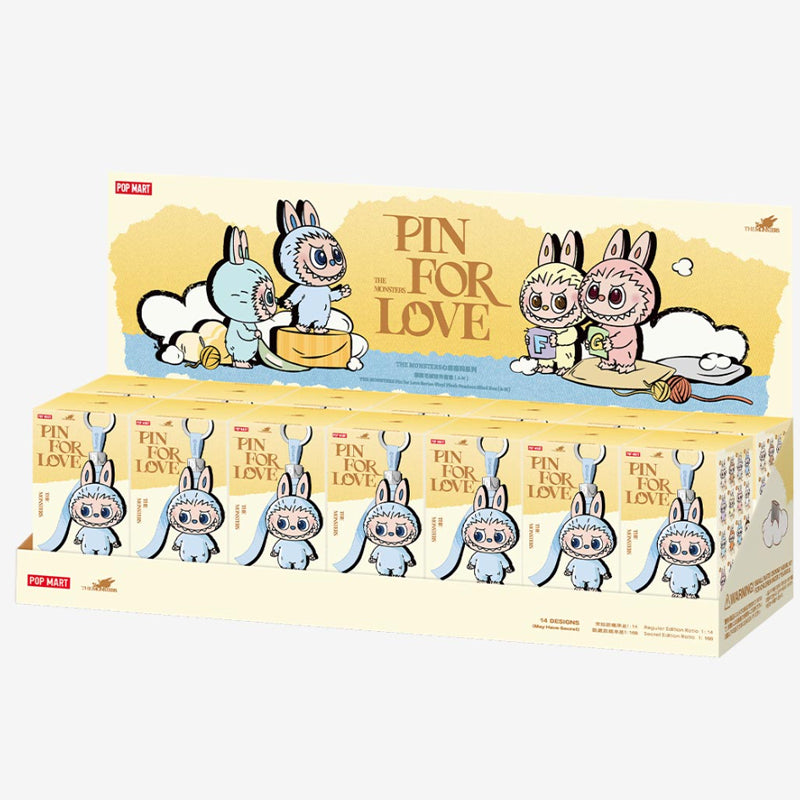 Labubu Pin For Love The Monsters Pendant Blind Box (A-M) – Evasive
