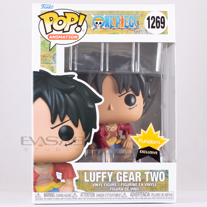 LUFFY GEAR TWO 1269 - FUNDOM EXCLUSIVE - UNBOXING FUNKO POP ONE PIECE 