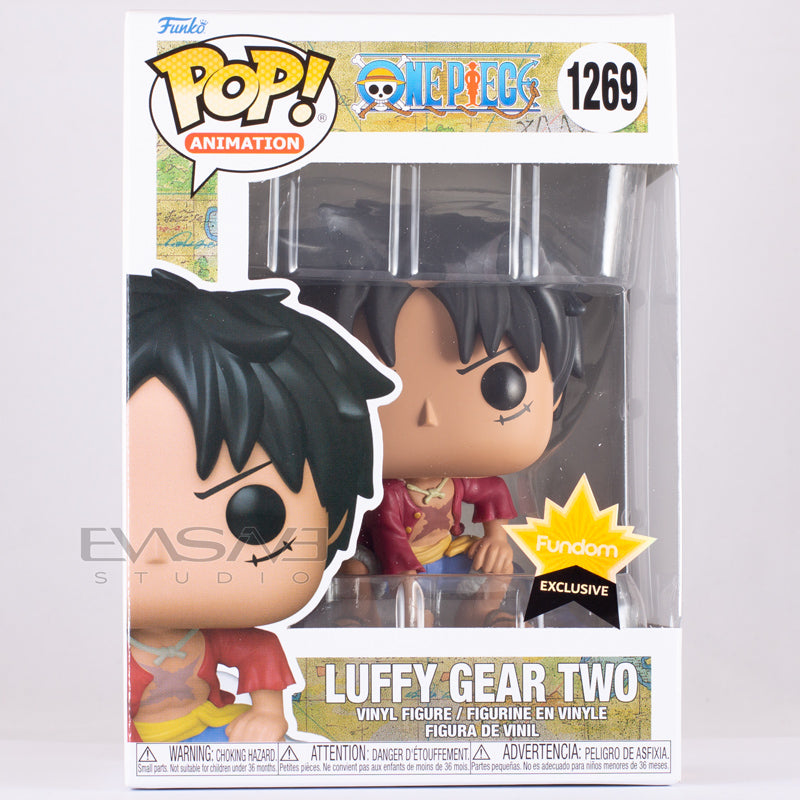 funko pop luffy gear Luffy Gear Two One Piece Funko POP! Fundom Exclusive