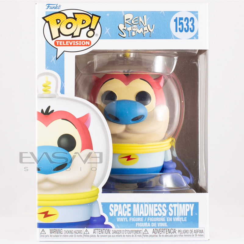 Space Madness Stimpy Ren and Stimpy Funko POP! Evasive Studio