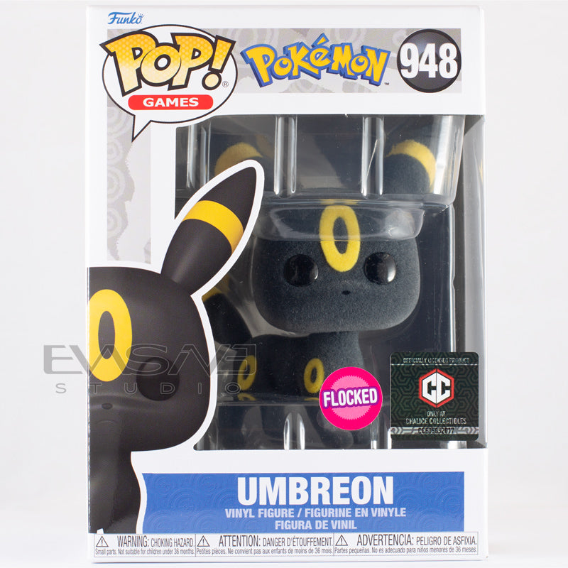 Umbreon Pokemon Funko POP! Chalice Exclusive Flocked