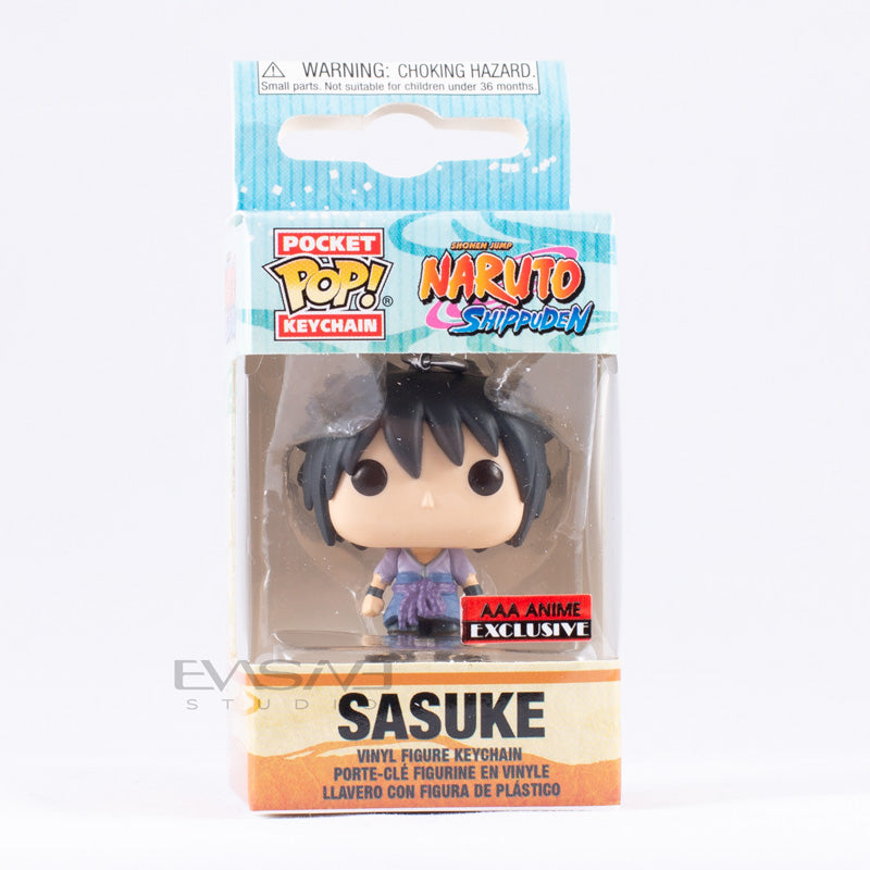 Sasuke Anime Pop Keychain Sasuke Naruto Funko POP! Keychain AAA