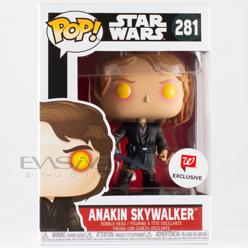 Anakin Skywalker Dark Side Star Wars Funko POP! Walgreens Exclusive