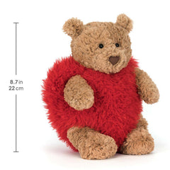 Bartholomew Bear Heartthrob Jellycat (Retired)