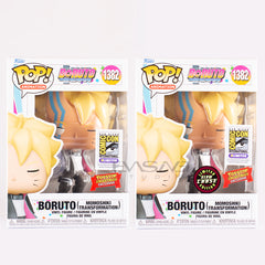 Boruto Momoshiki Transformation Funko POP! ToyStop SDCC Exclusive Glow Chase Bundle