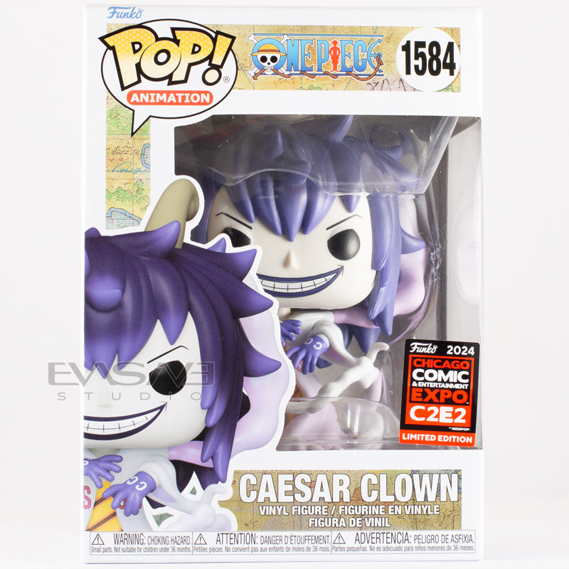 Caesar Clown One Piece Funko POP! C2E2 Official Convention Exclusive