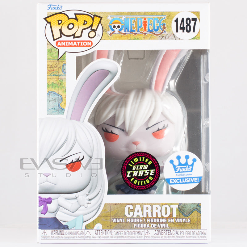 Carrot One Piece Funko POP! Funko Shop Exclusive Glow Chase