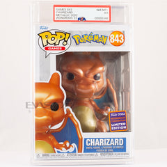 Charizard Pokemon Funko POP! 2022 WonderCon Exclusive PSA Graded 8.5