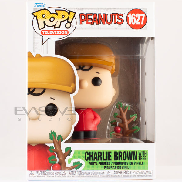 Charlie Brown with Tree Peanuts Funko POP! – Evasive Studio