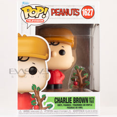 Charlie Brown with Tree Peanuts Funko POP!