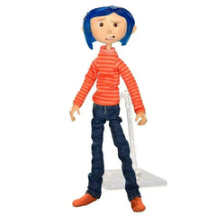 Coraline in Striped Shirt Articulated Action Figure