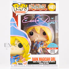 Dark Magician Girl Yu-Gi-Oh! Funko POP! Signed By Erica Schroeder With PSA COA