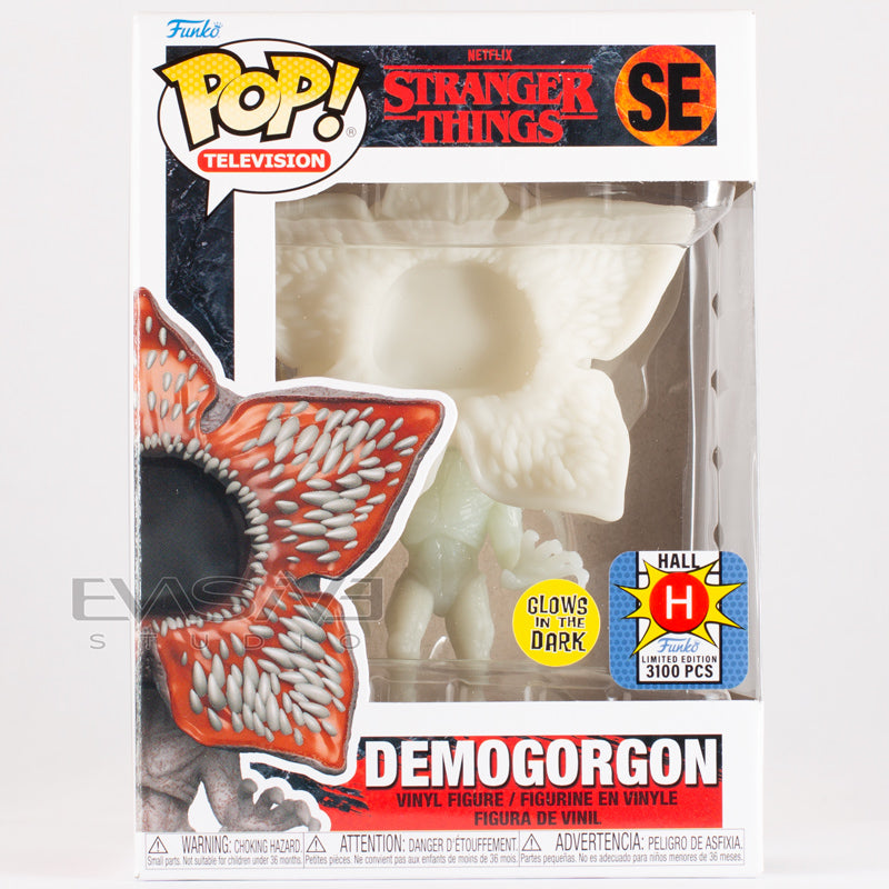 Demogorgon Stranger Things Funko POP! Hall H LE3100 Glows in the Dark