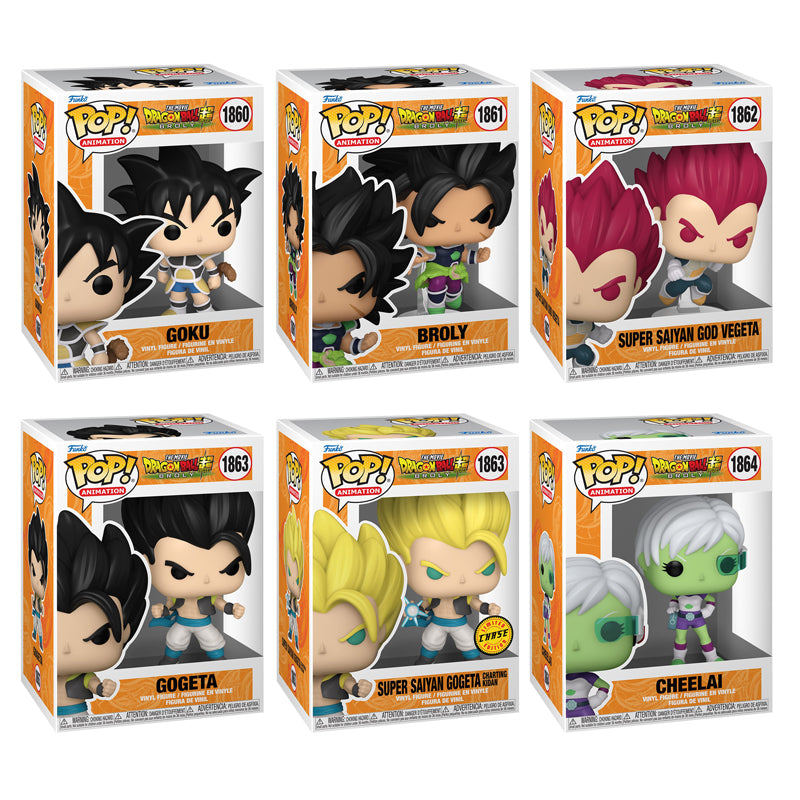 Dragon Ball Super Broly Funko POP! Wave Bundle Of 6