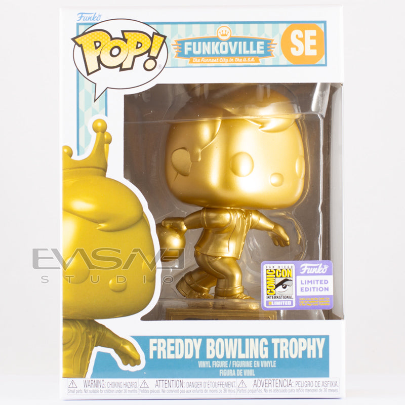 Freddy Bowling Trophy Funko POP! Official SDCC 2023 Exclusive