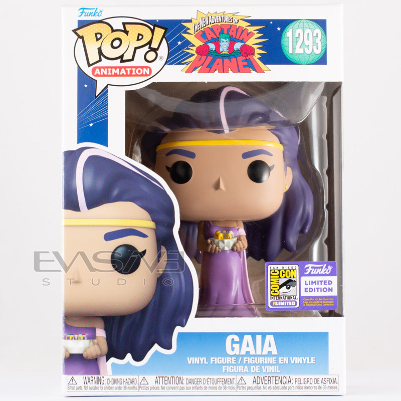 Gaia The New Adventures of Captain Planet Funko POP! Official SDCC 2023 Exclusive