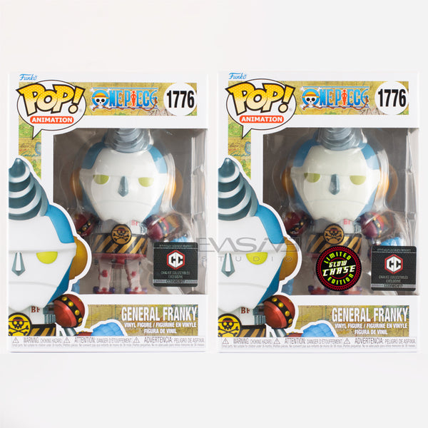 General Franky One Piece Funko POP! Chalice Exclusive Glow Chase