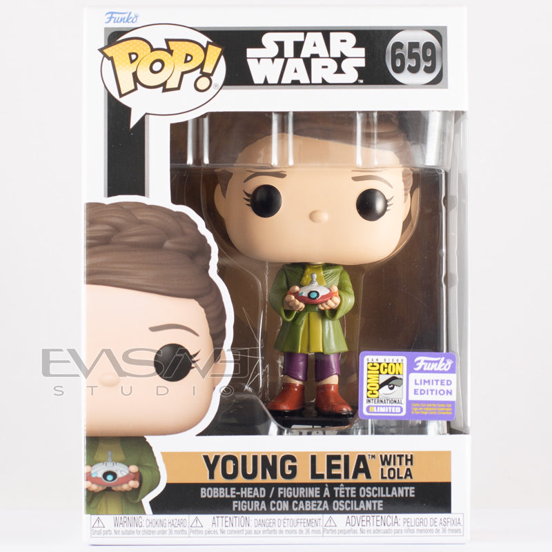 Young Leia with Lola Star Wars Funko POP! Official SDCC 2023 Exclusive