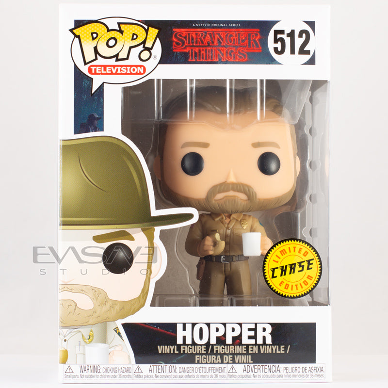 Hopper Stranger Things Funko POP! Chase