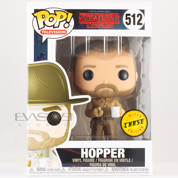Hopper Stranger Things Funko POP! Chase – Evasive Studio