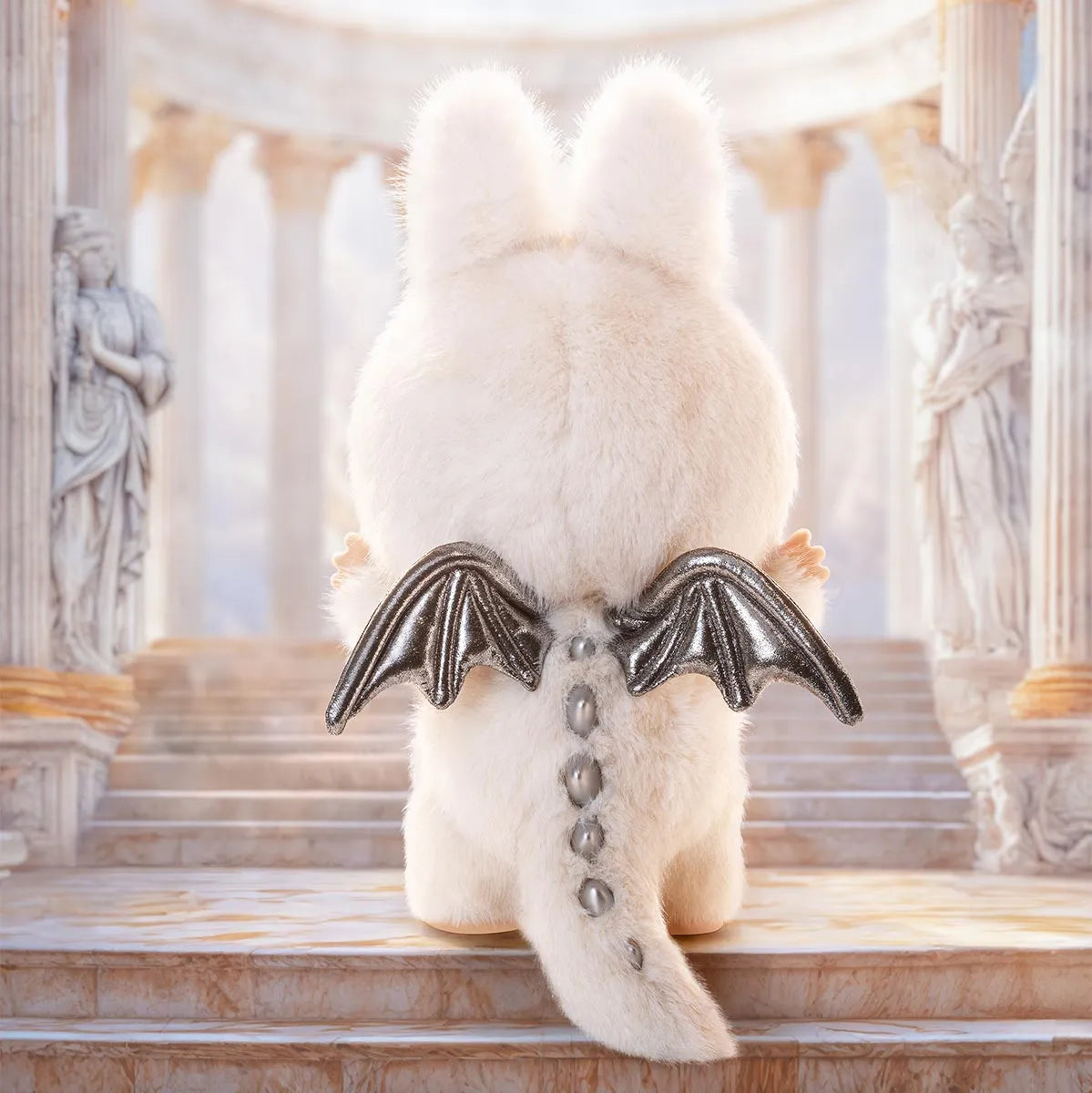 Zimomo Angel in Clouds The Monsters Labubu Vinyl Plush Doll Zimomo Angel in Clouds The Monsters Labubu Vinyl Plush Doll