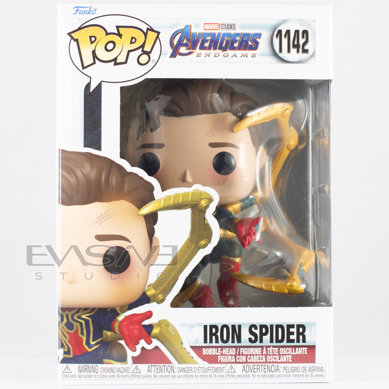 Iron Spider Unmasked Avengers Endgame Funko POP!