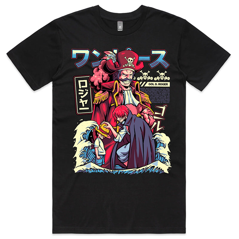 King of the Pirates Generations T-Shirt Black