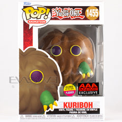 Kuriboh Yu-Gi-Oh! Funko POP! AAA Anime Exclusive Flocked Glows in the Dark