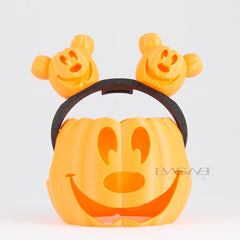Labubu Halloween Pumpkin Suit & Headband