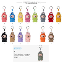 Labubu Pin For Love The Monsters Pendant Blind Box (N-Z)
