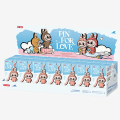 Labubu Pin For Love The Monsters Pendant Blind Box (N-Z)
