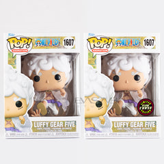 funko pop luffy gear five Luffy Gear Five One Piece Funko POP! Glow Chase Bundle – Evasive Studio