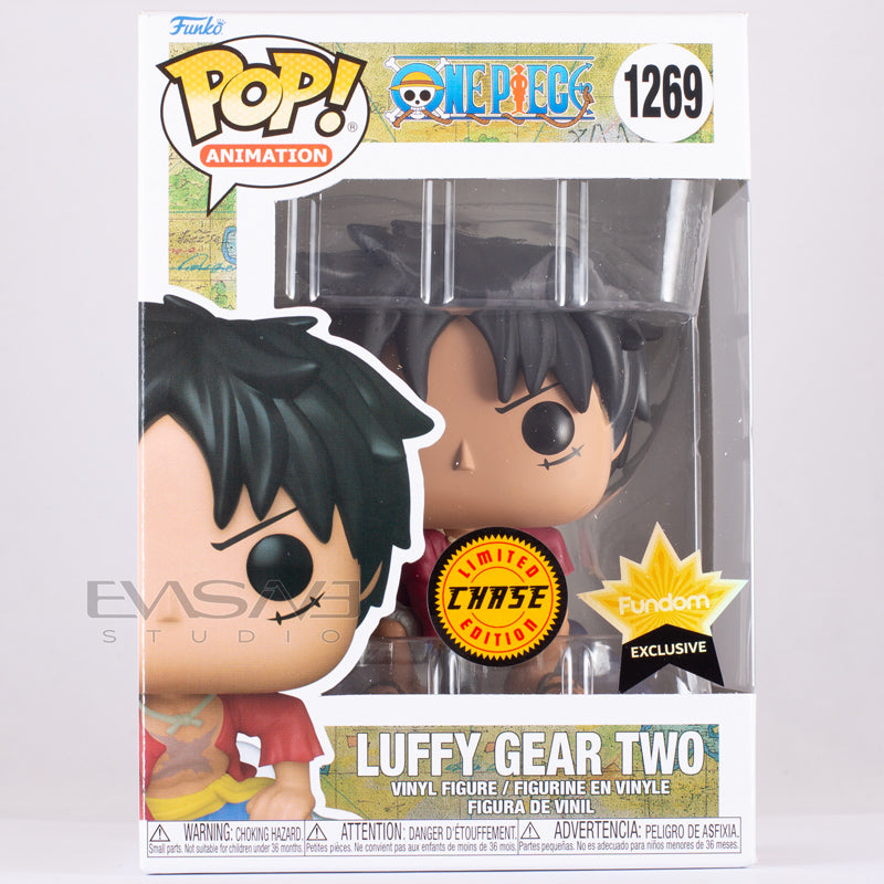 Luffy Gear Two One Piece Funko POP! Fundom Exclusive Chase