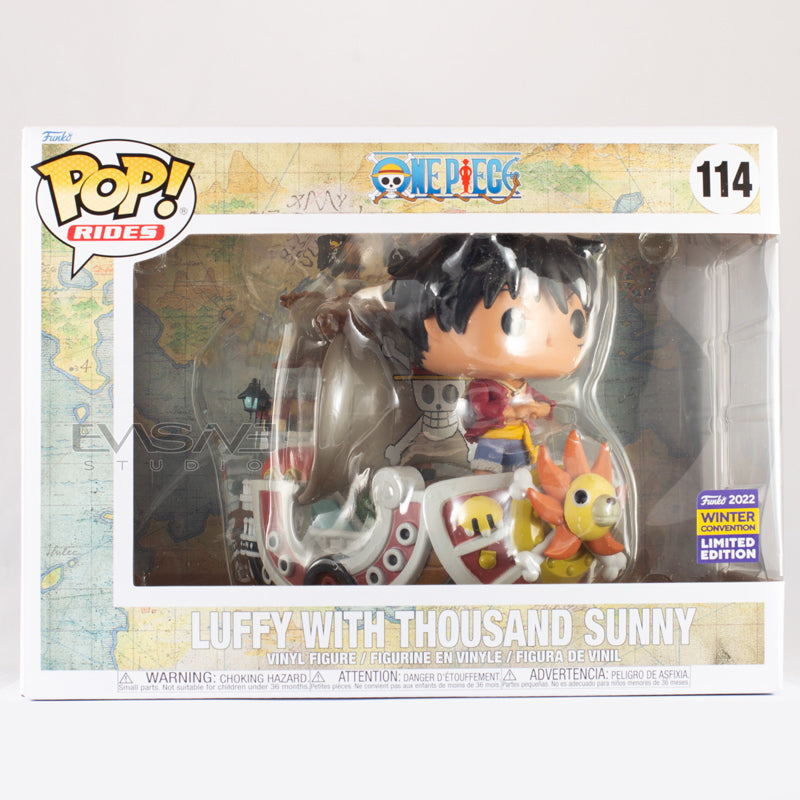 Luffy with Thousand Sunny One Piece Funko POP! Winter Convention Exclusive