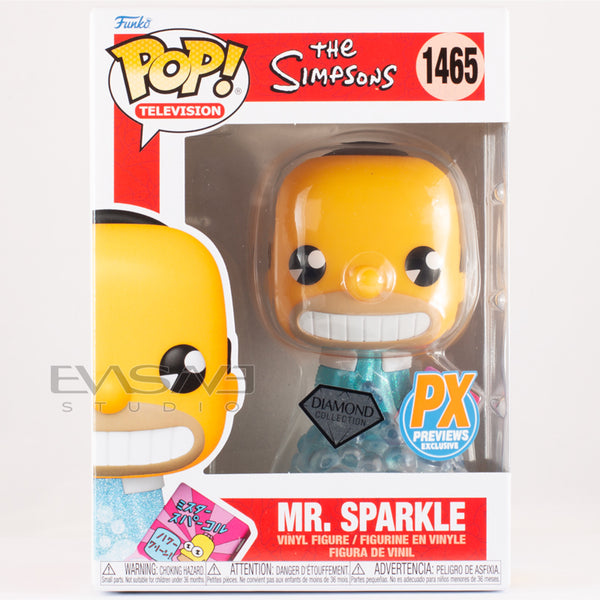 Mr. Sparkle The Simpsons Funko POP! PX Exclusive – Evasive