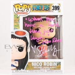 Nico Robin One Piece Funko POP! Signed By Stephanie Young with PSA COA