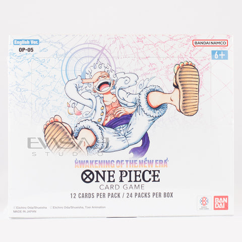 One Piece Trading Card Game Awakening of the New Era Booster Box OP-05 English (24 Packs)