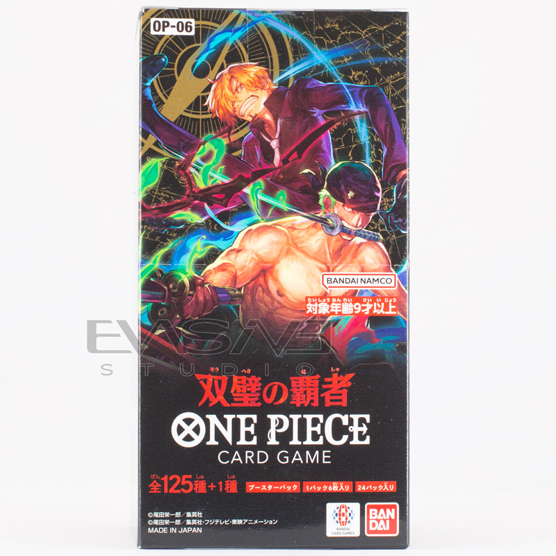 One Piece Trading Card Game Flanked by Legends Booster Box OP-06 JPN (24 Packs)