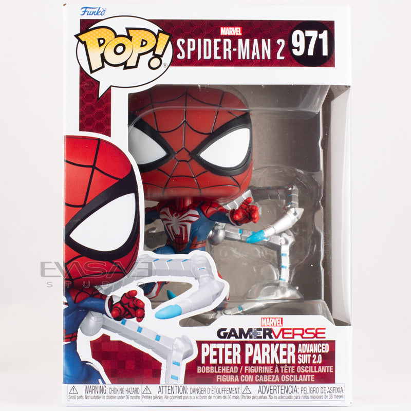 Peter Parker Advanced Suit 2.0 Spider Man 2 Funko POP!