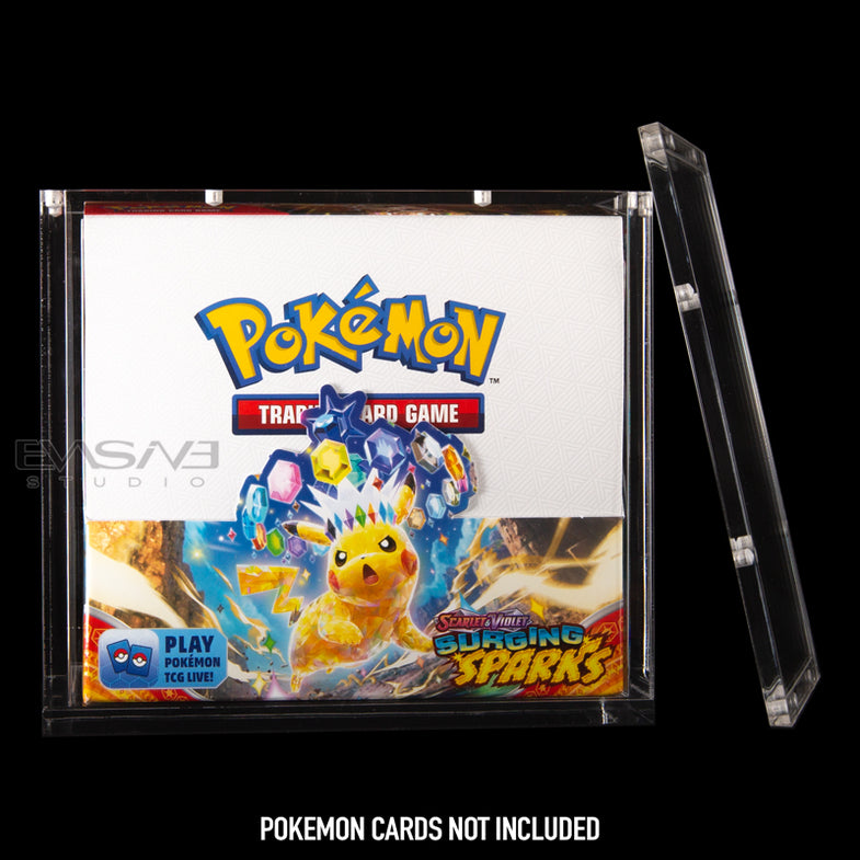 pokemon booster pack protective case Pokmon Bundle Acrylic | Magnetic Lid This design is built for collectors who want to protect a Pokmon booster pack without overcomplicating storage Premium Protector for Pokemon Booster