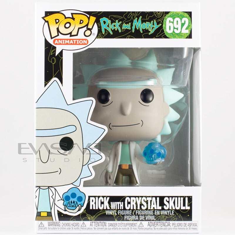 Rick with Crystal Skull Rick and Morty Funko POP!