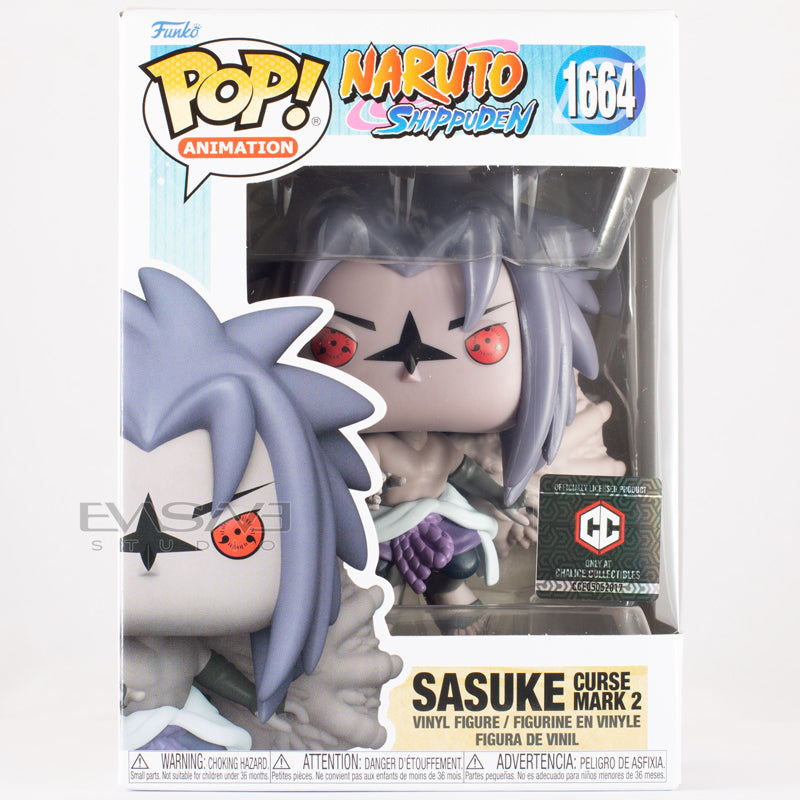Sasuke Curse Mark 2 Naruto Funko POP! Chalice Exclusive