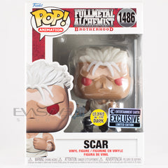 Scar Fullmetal Alchemist Funko POP! EE Exclusive Glows in the Dark