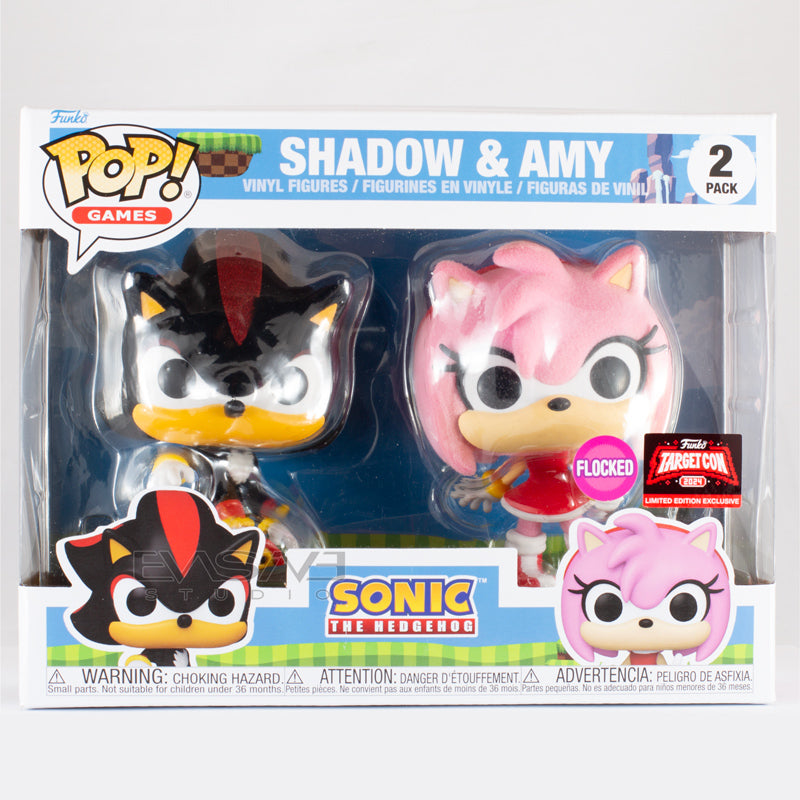 Shadow and Amy Sonic the Hedgehog Funko POP! 2 Pack