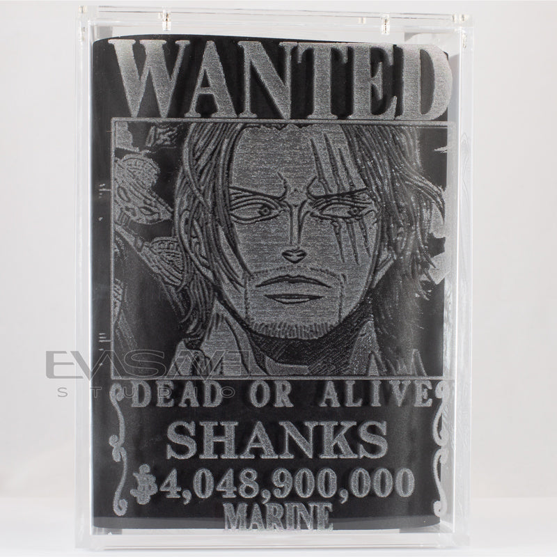 Shanks One Piece Laser Engraved PopShield Armor