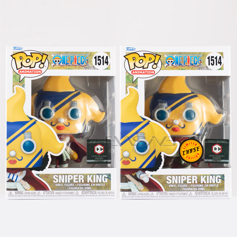 Sniper King One Piece Funko POP! Chalice Exclusive Chase Bundle