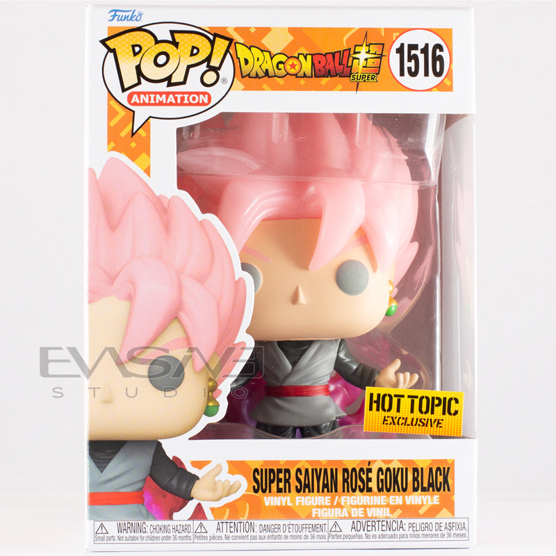 Super Saiyan Rose Goku Black Dragon Ball Super Funko POP! HT Exclusive Glows in the Dark